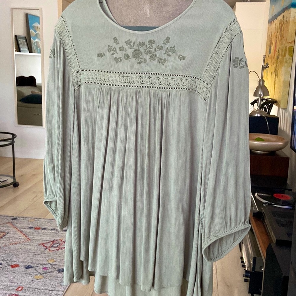 Torrid 3/4 Sleeves Loose Blouse size XXL